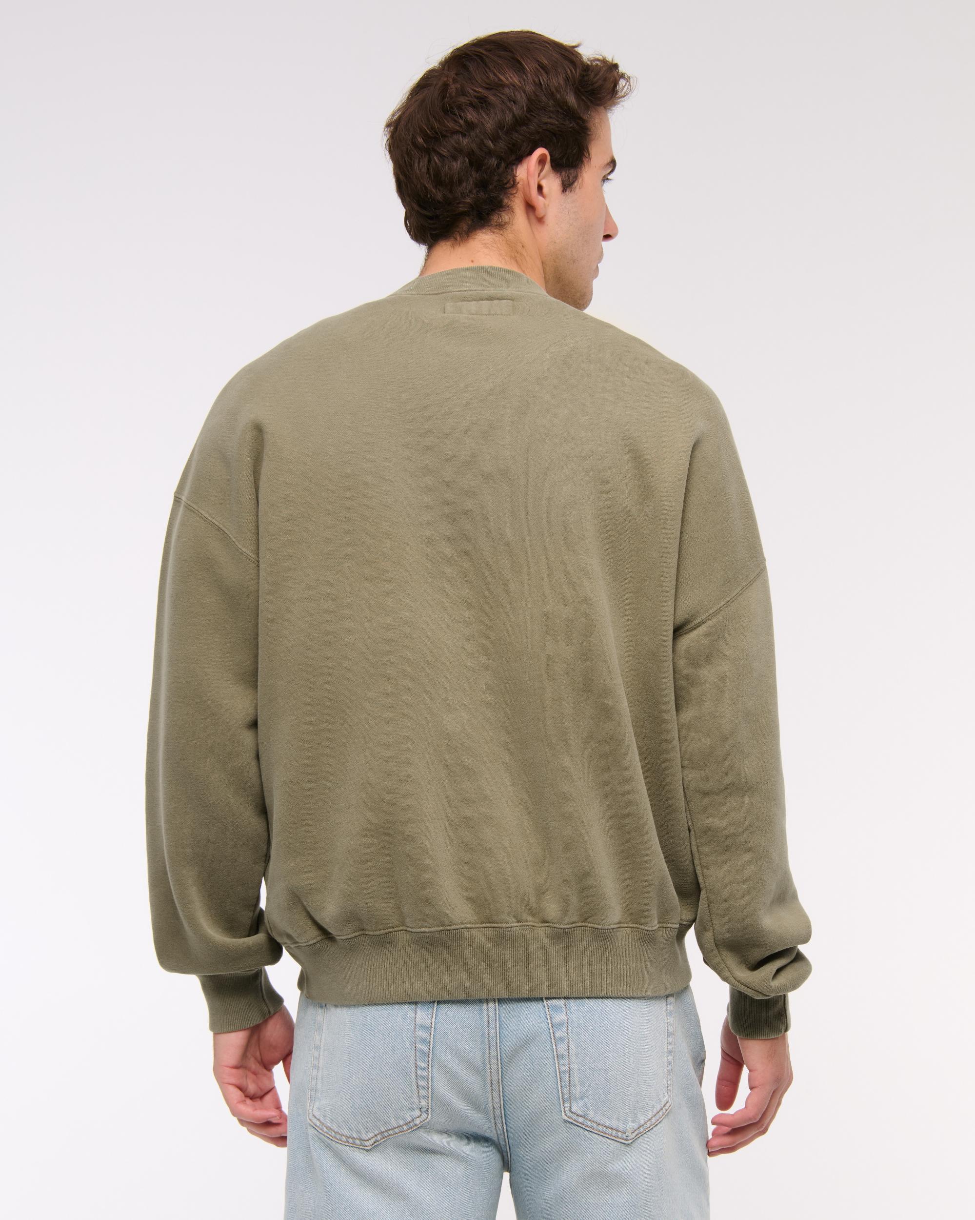 Fishing Graphic Crew Sweatshirt Product Image