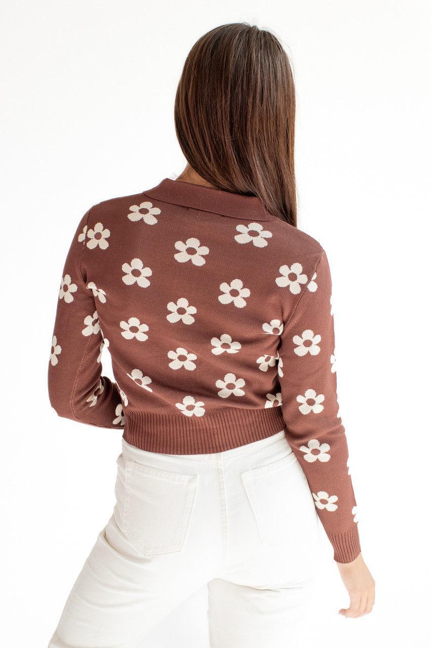 Daisy Collar Cardigan Product Image