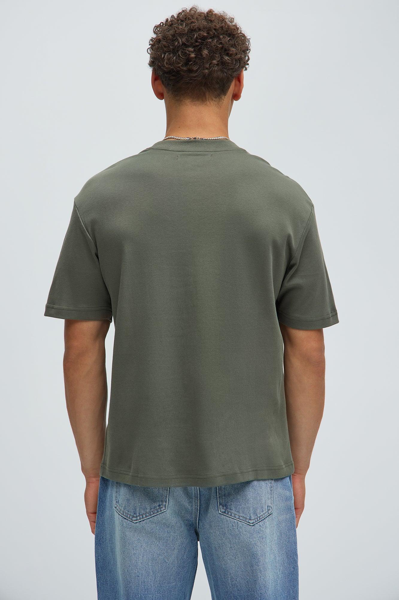 Davison Premium Short Sleeve Tee - Olive Product Image