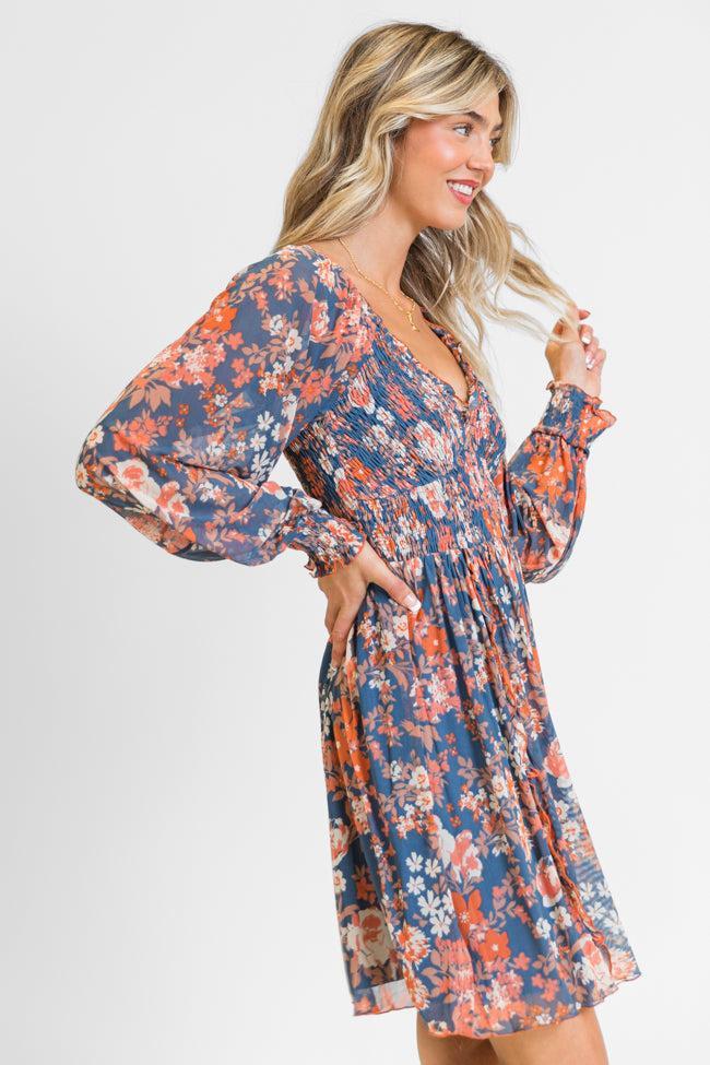 For A Moment Multi Printed Mini Dress Product Image