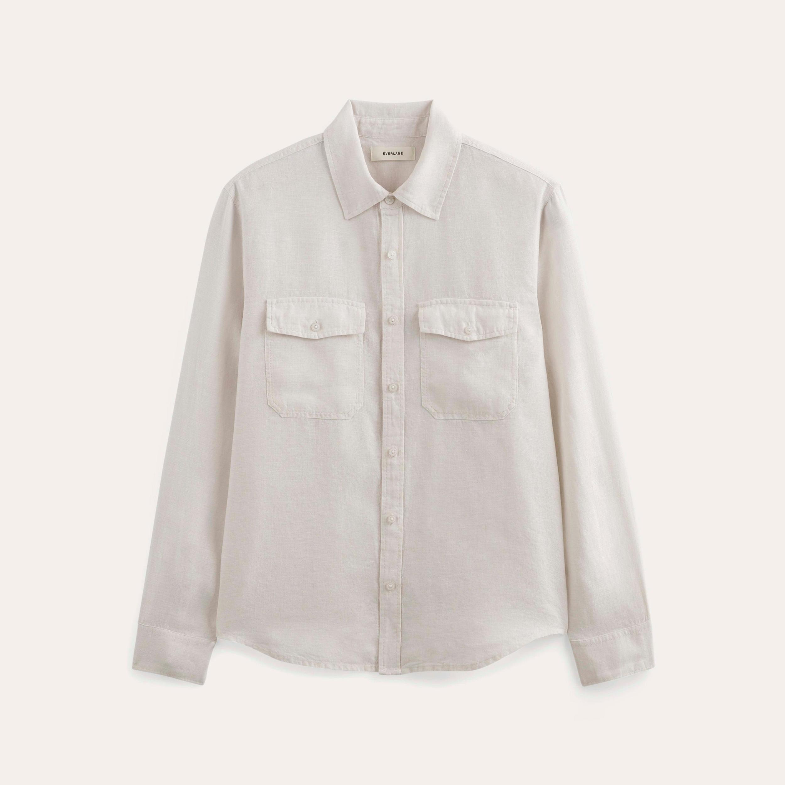 The Linen Utility Shirt Product Image