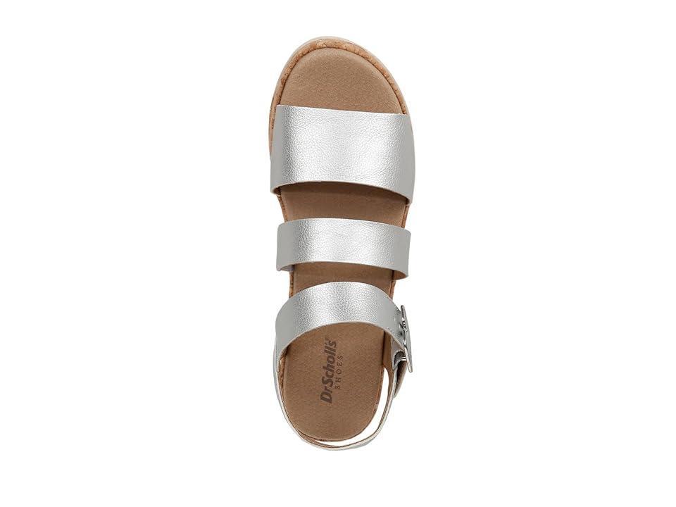 Dr. Scholl's Once Twice Women's Platform Sandals, Size: 7, Tawny Brown Product Image