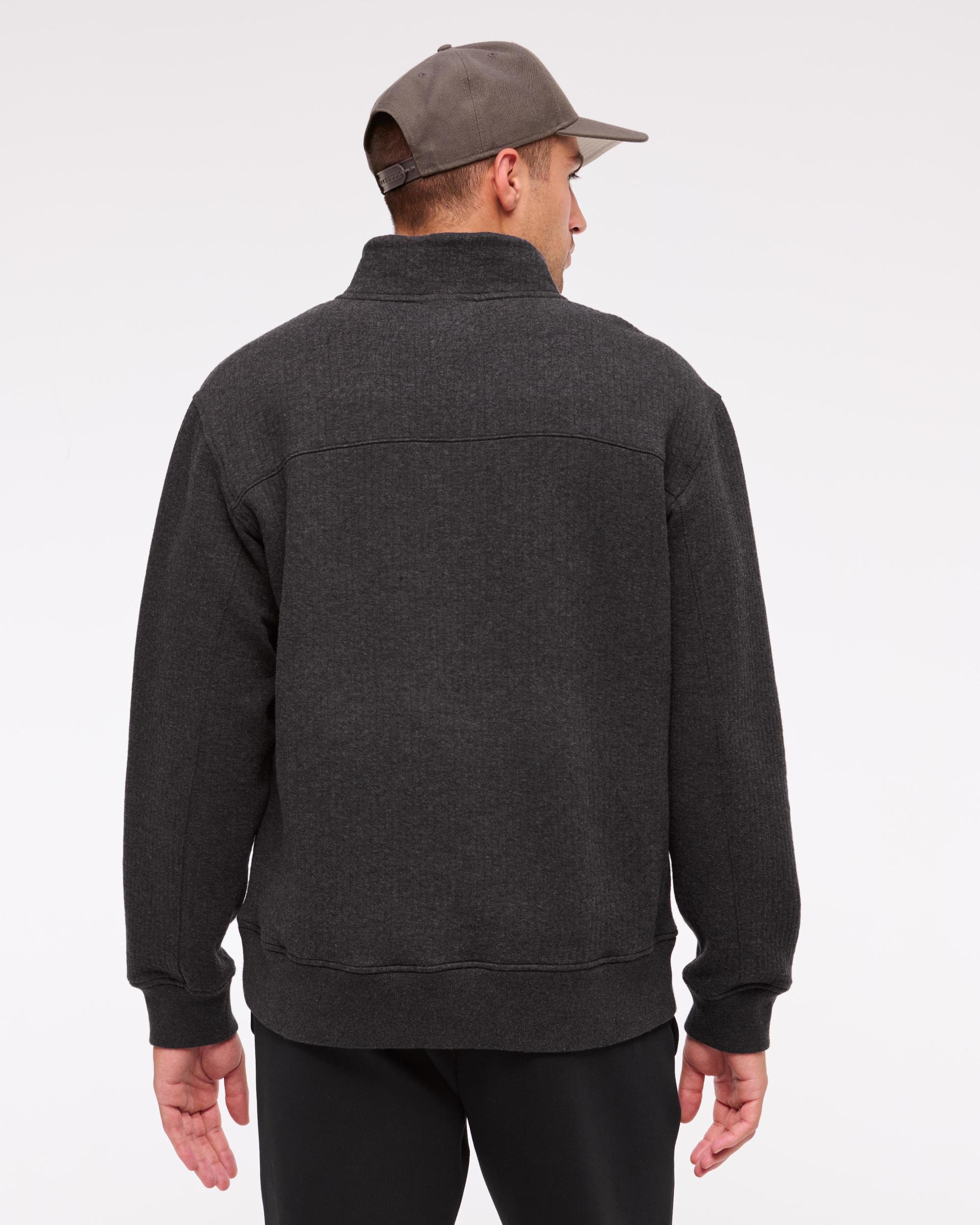 YPB Textured Ribbed Half-Zip Product Image