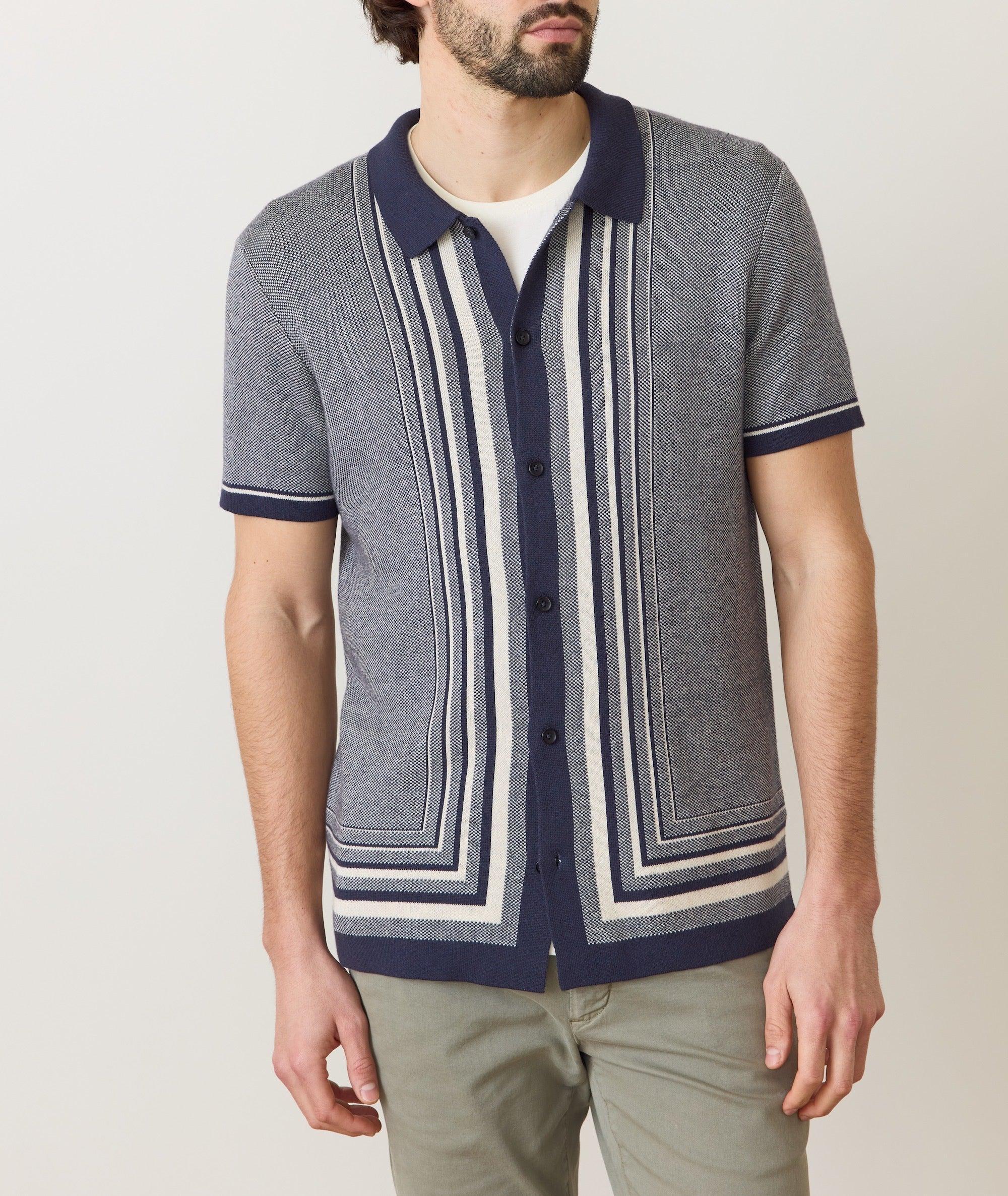 Ethan Sweater Button-Down Product Image