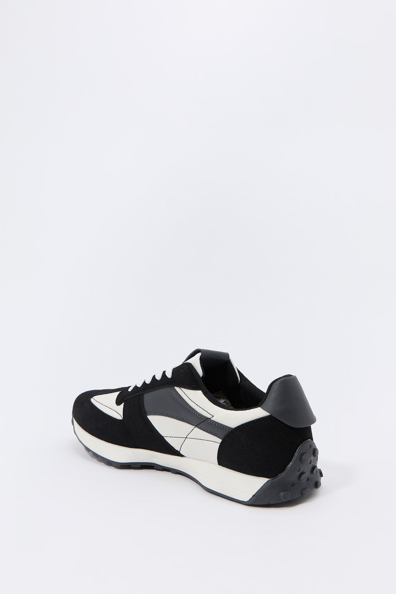 Faux Suede Colourblock Sneaker Male Product Image