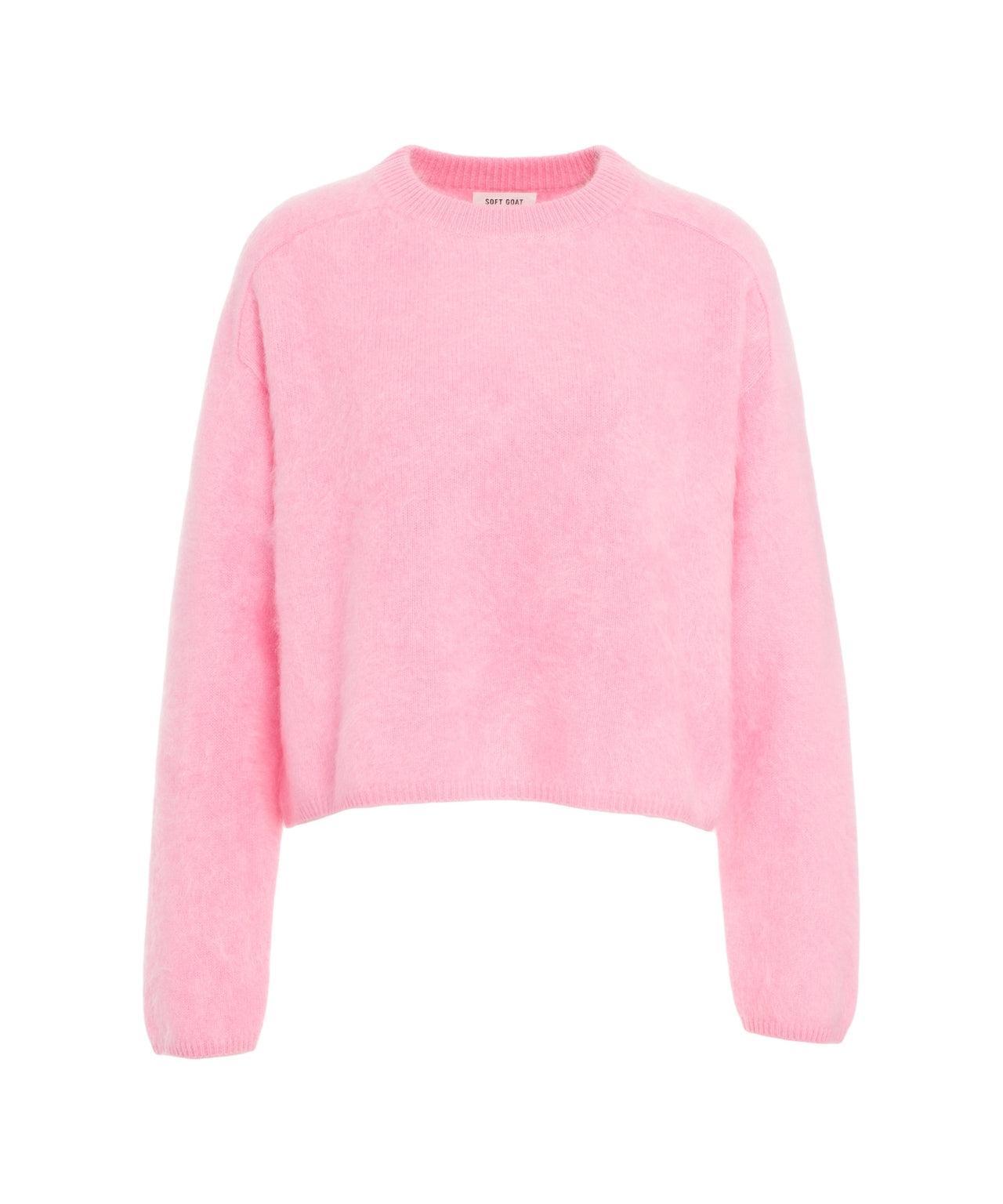 Brushed cashmere sweater Product Image