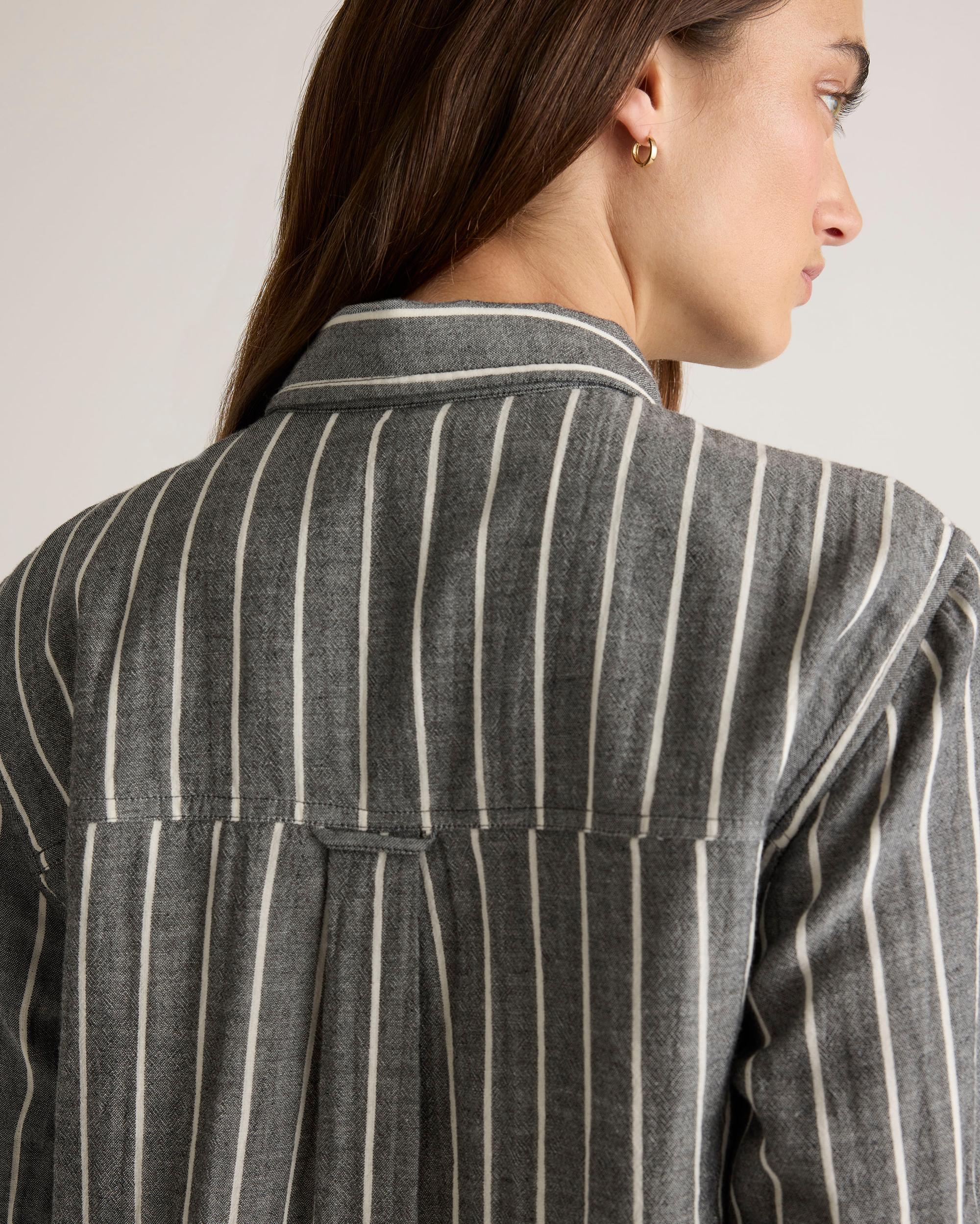 Quince | Women's Gauze Long Sleeve Shirt Organic Cotton Product Image