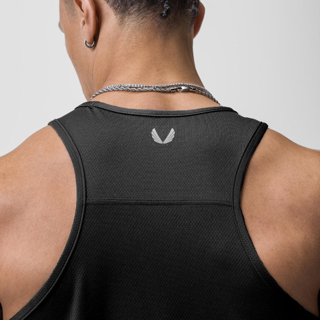 0754. AeroSilver® Training Singlet - Black "RP" Product Image