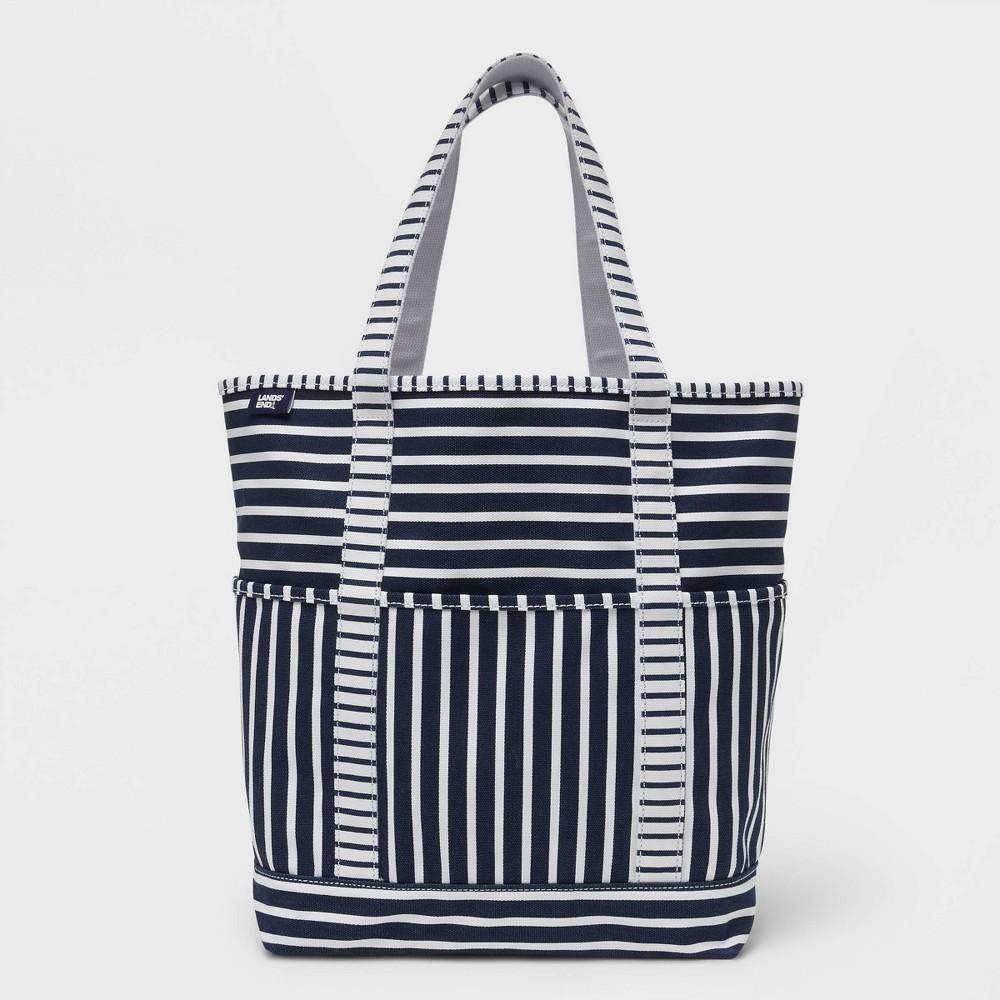 Lands' End Women's Canvas Beach Tote Handbag Product Image