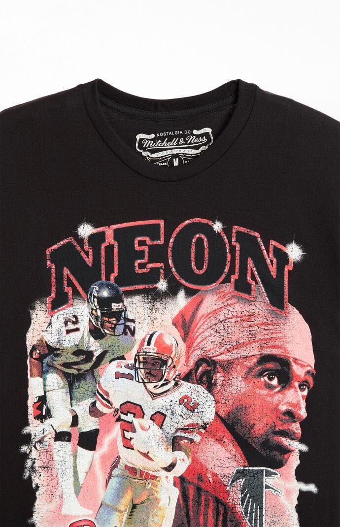 Mitchell & Ness Men's Neon Deion Sanders T-Shirt Product Image