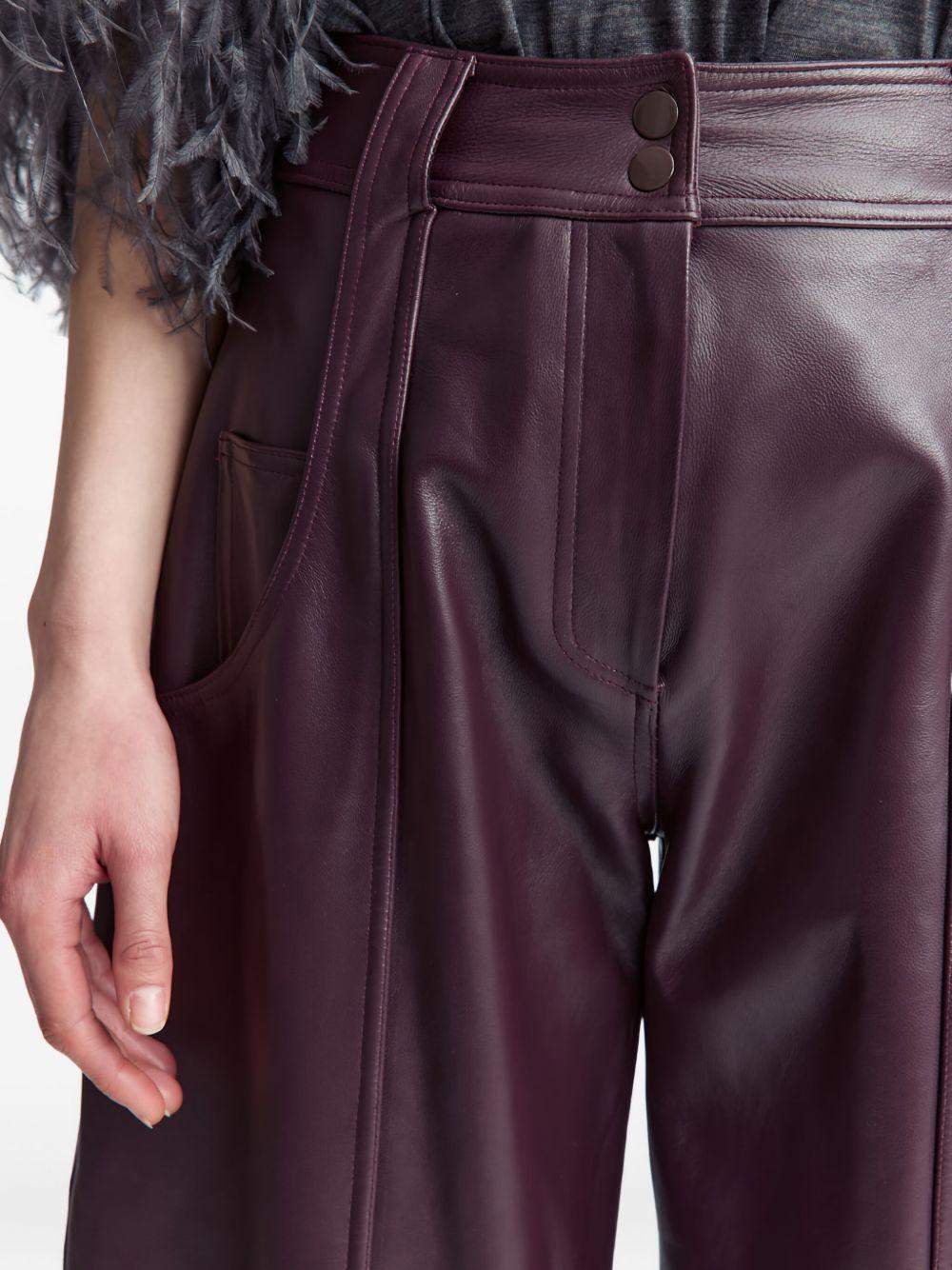 Alcea leather trousers Product Image