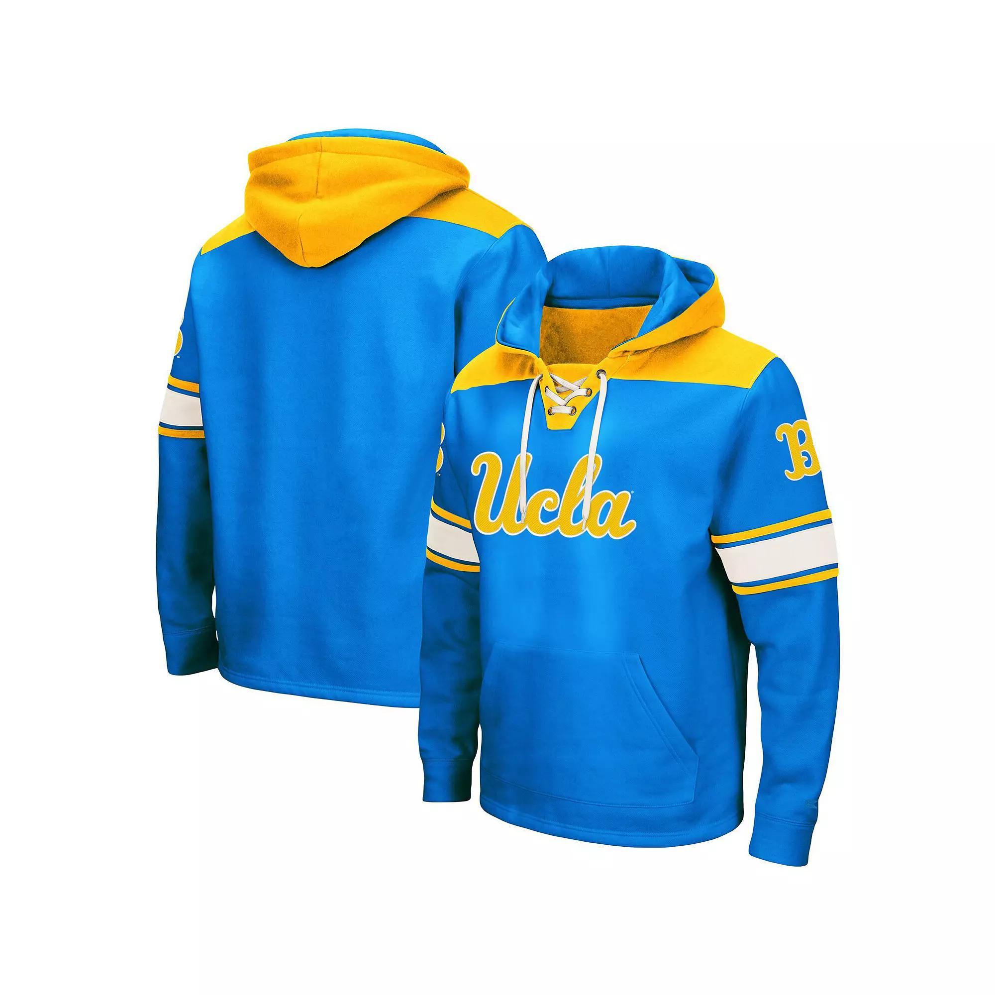 Men's Colosseum Blue UCLA Bruins 2.0 Lace-Up Pullover Hoodie, Size: XL Product Image