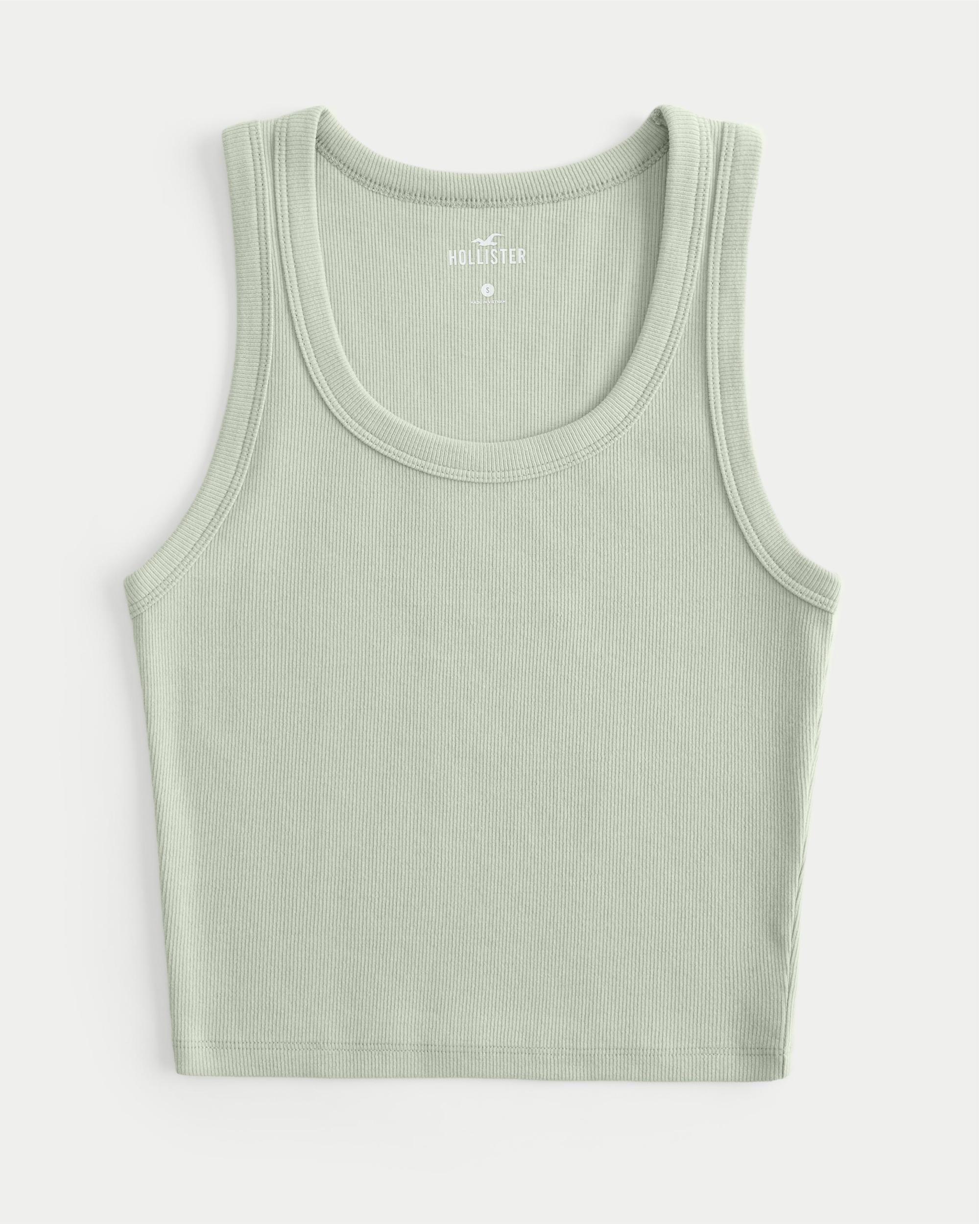 Ribbed Scoop Tank Product Image