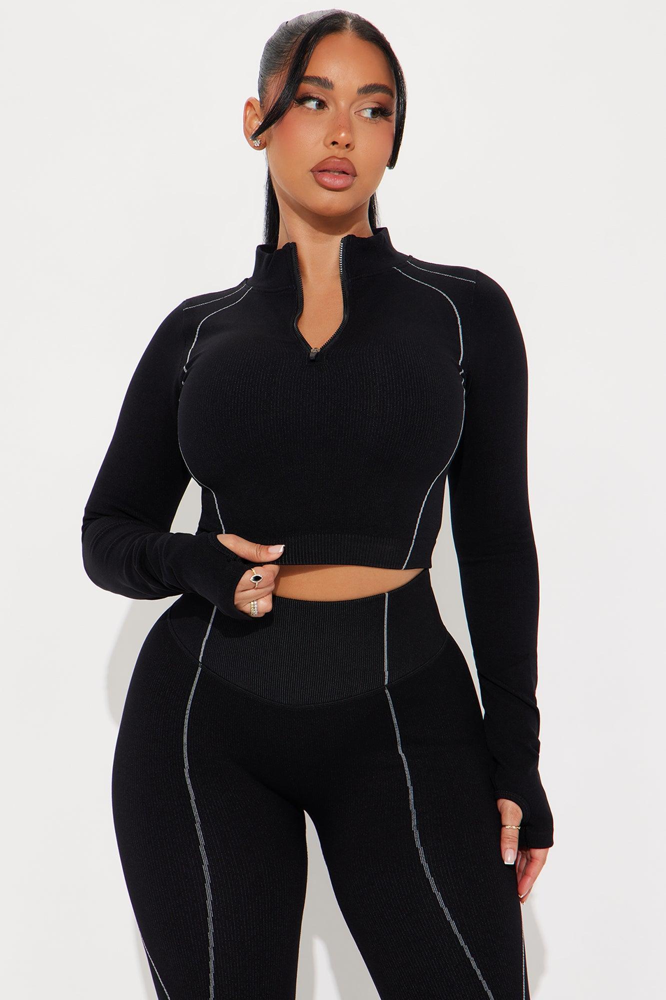 Clean Lines Active Set - Black Product Image