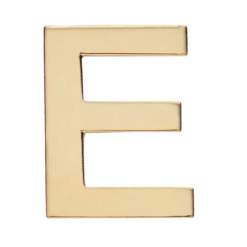 Au Naturale 14k Gold Initial Single Stud Earring, Women's Product Image