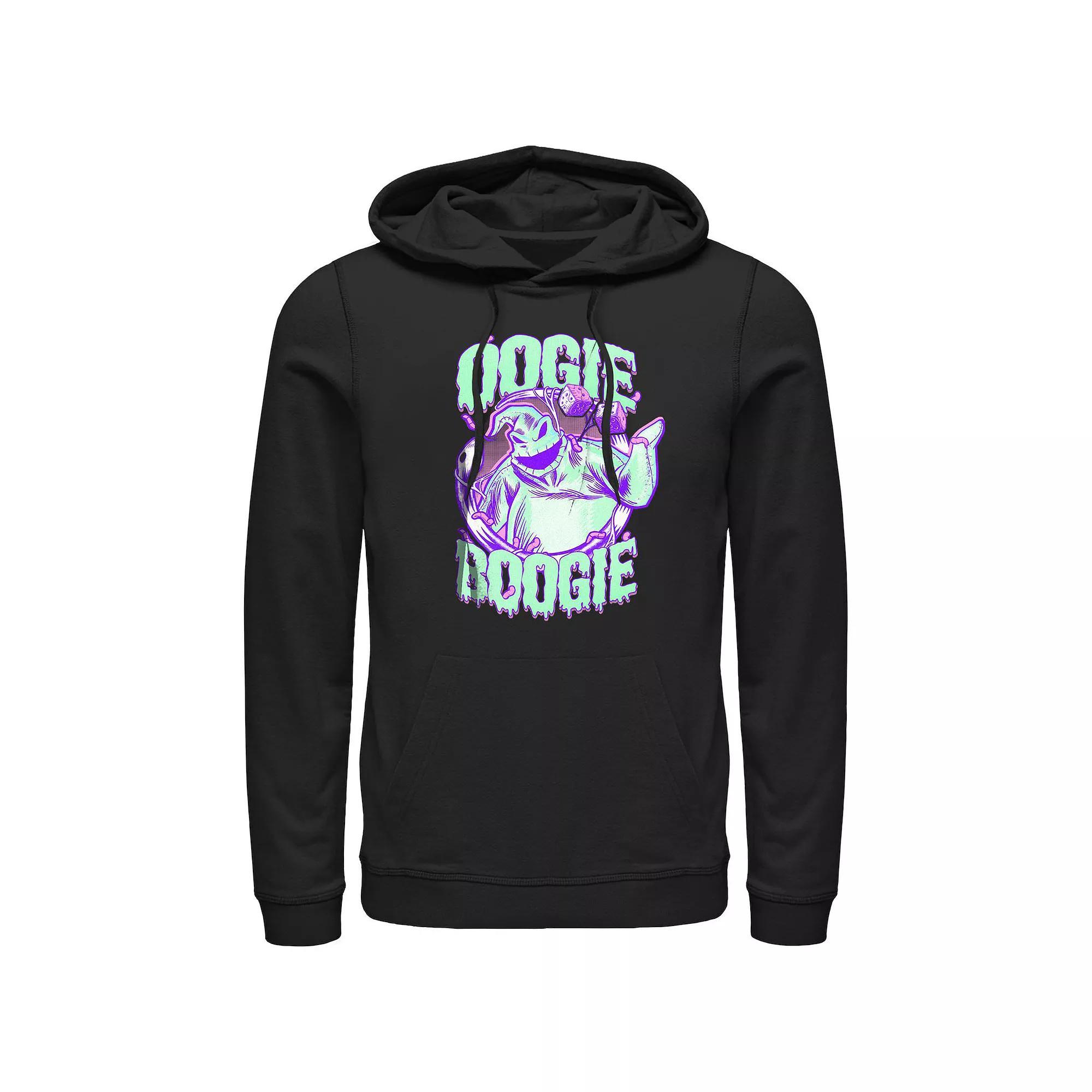 Disney's The Nightmare Before Christmas Oogie Boogie Men's Graphic Hoodie, Size: Medium, Black Product Image