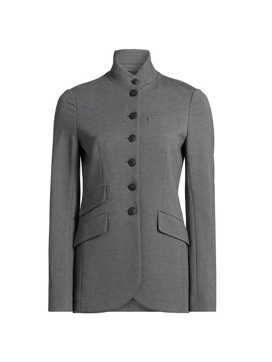 Womens Slade Stretch-Ponte Single-Breasted Blazer Product Image