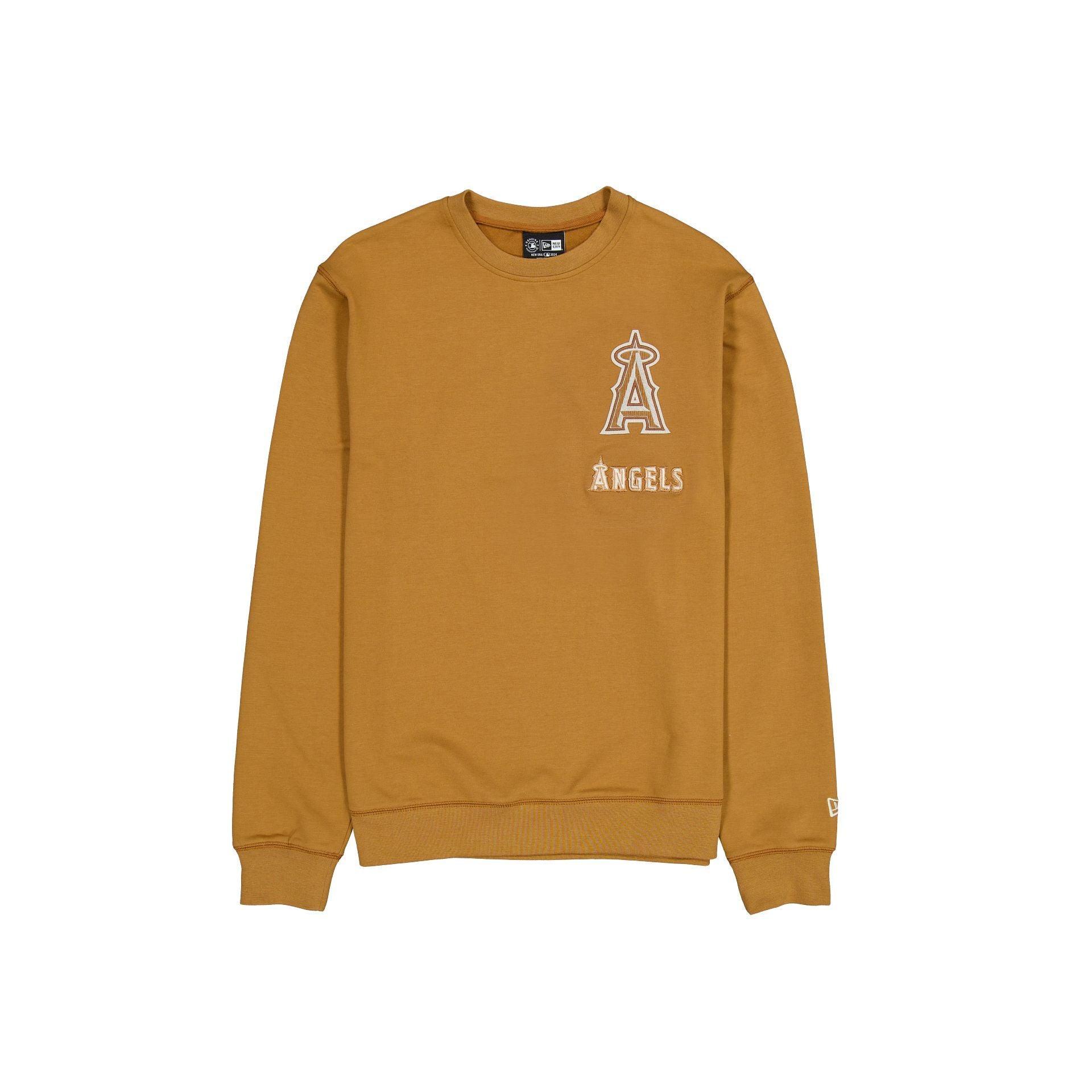 Atlanta Braves Light Bronze Logo Select Crewneck Male Product Image
