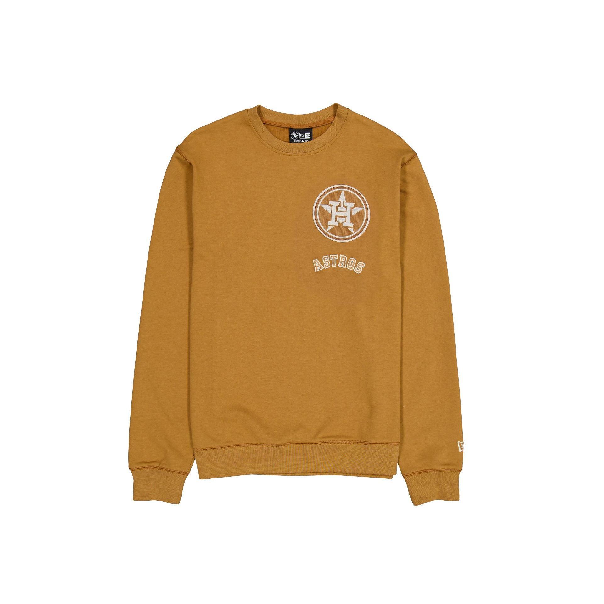 Atlanta Braves Light Bronze Logo Select Crewneck Male Product Image