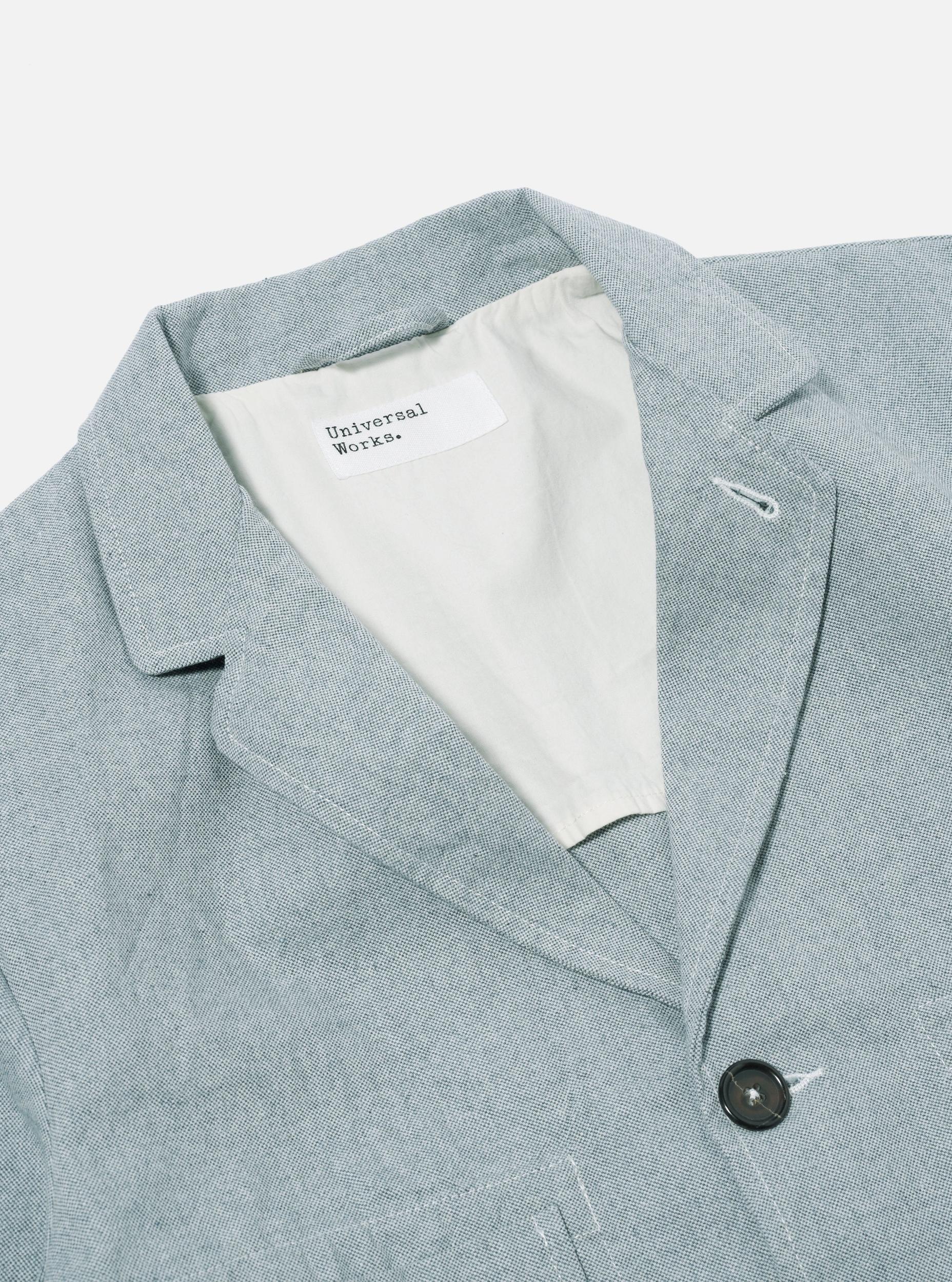 Universal Works Five Pocket Jacket in Indigo Reworked Jean Cloth Product Image