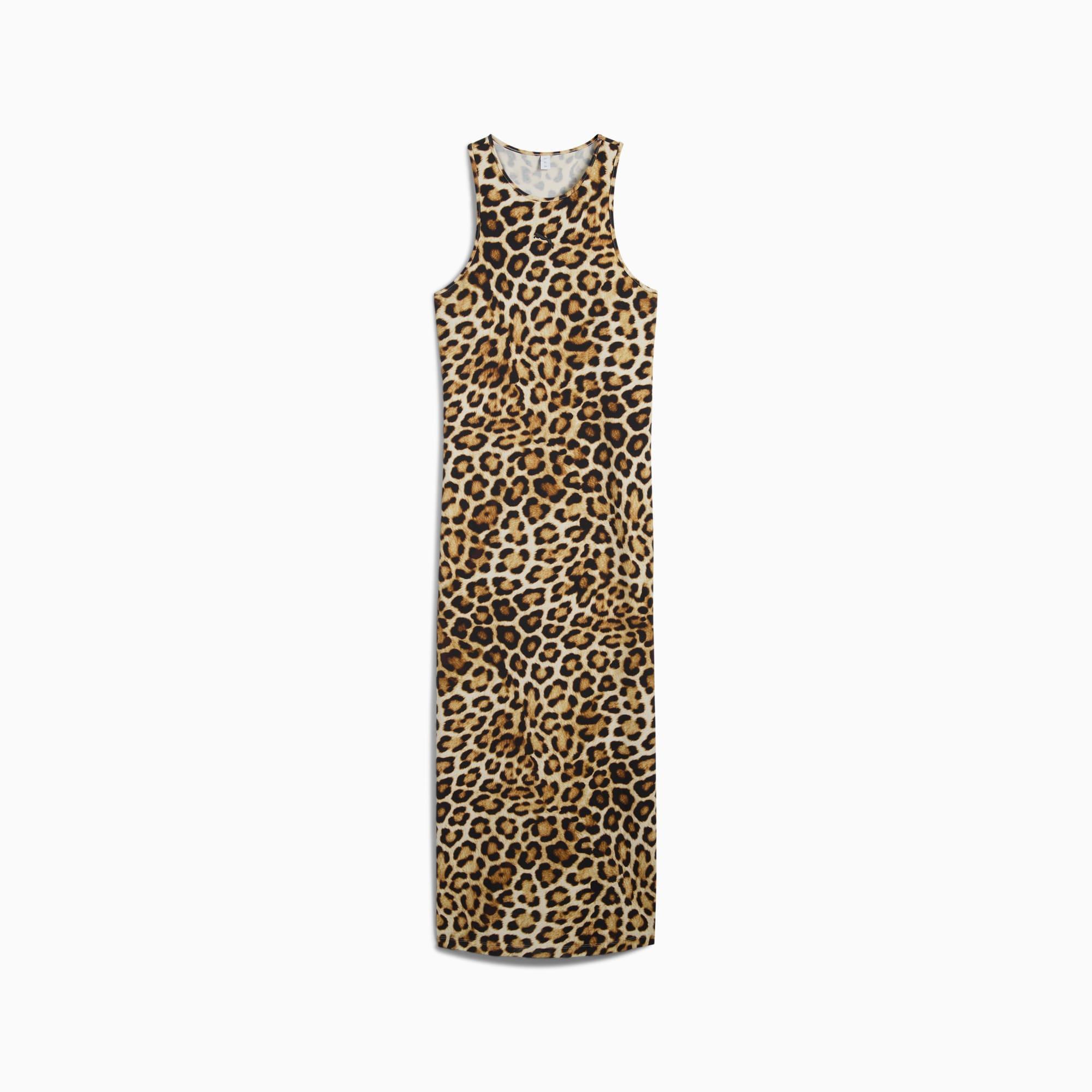 PUMA LEO LUXE Women's Slim All-Over Print Dress Product Image