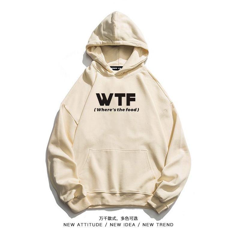 Cartoon Print Hoodie Product Image