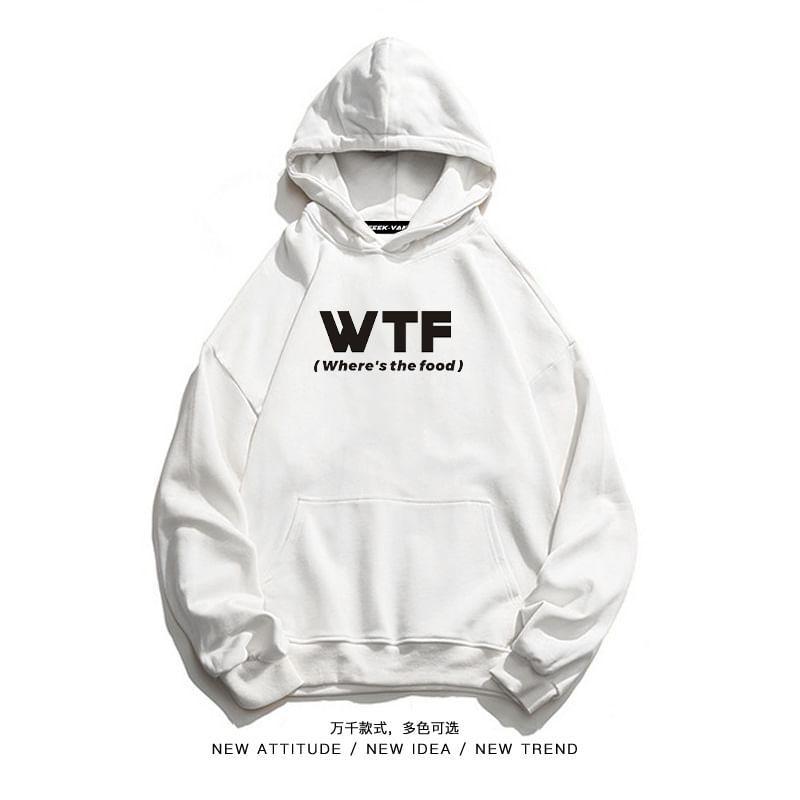 Cartoon Print Hoodie Product Image