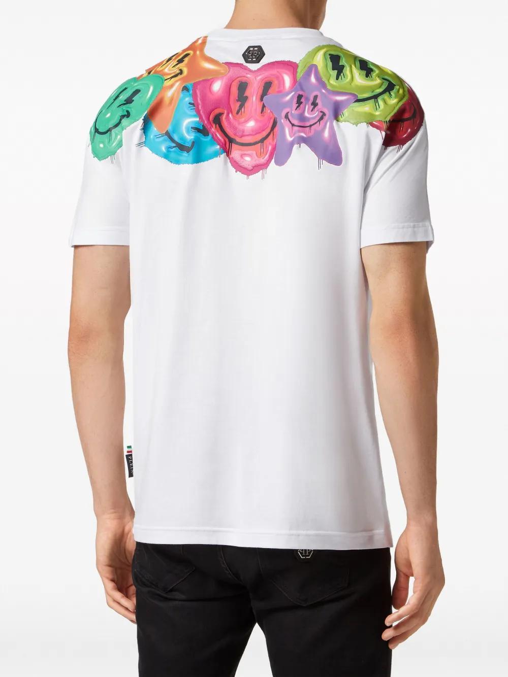 SS Smile cotton T-shirt Product Image