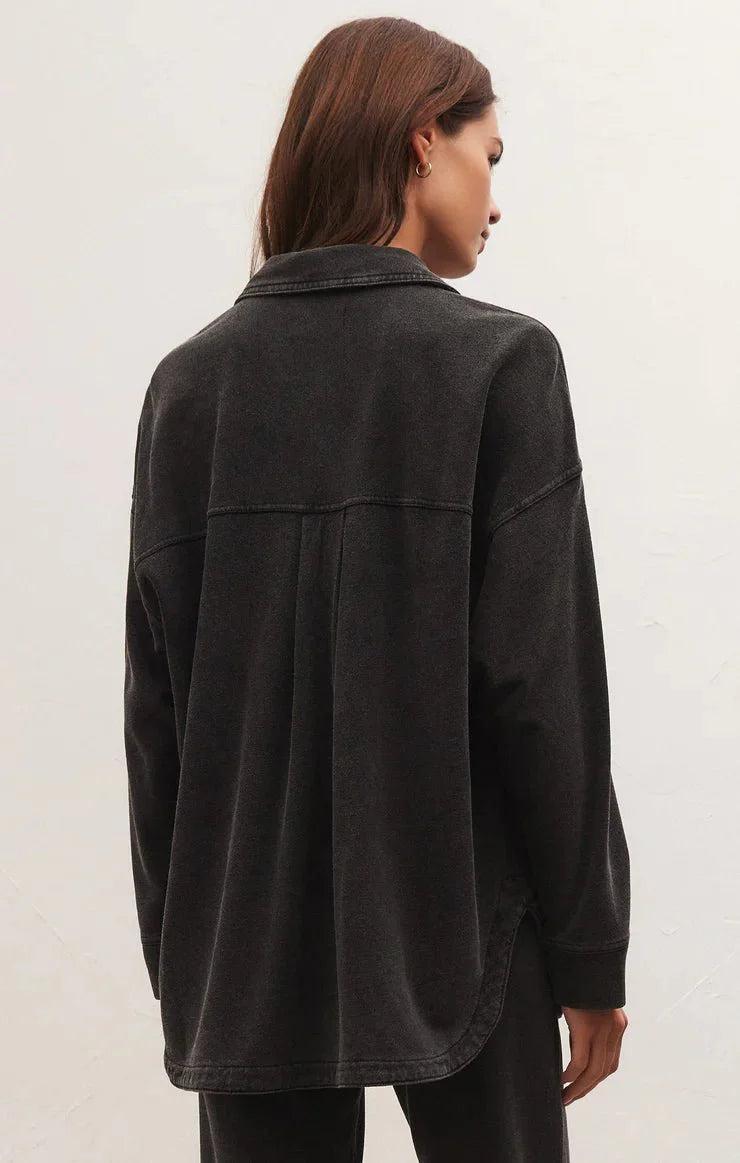 ALL DAY KNIT DENIM JACKET Product Image