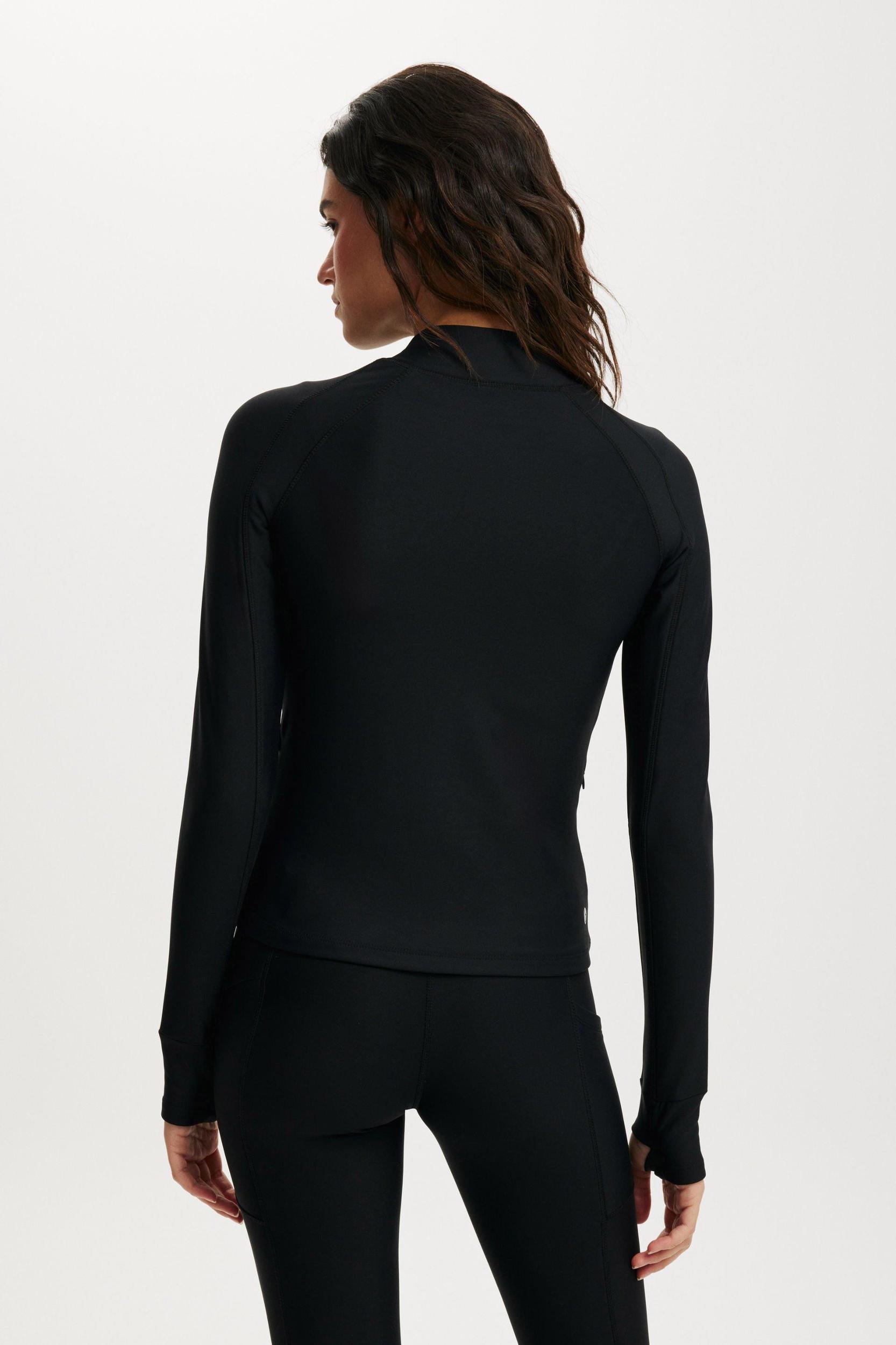 Fleece Lined Zip Thru Long Sleeve Product Image