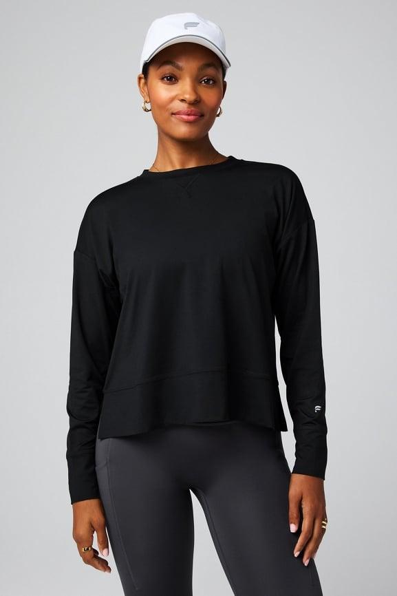 Cloud Jersey Boxy Long-Sleeve Top Product Image