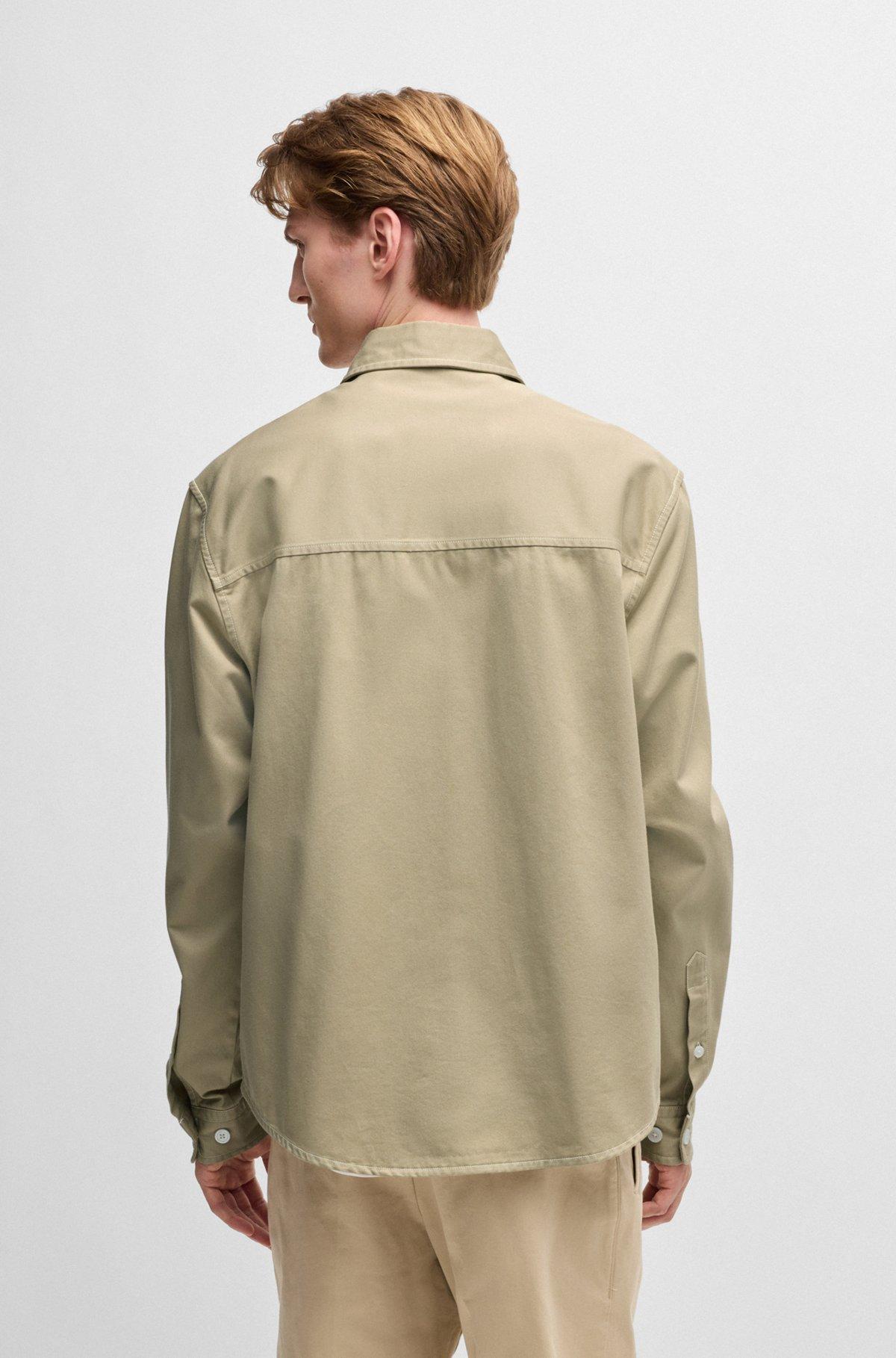 Relaxed-fit shirt in cotton twill Product Image
