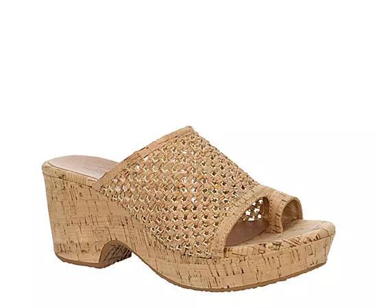 Baretraps Bethie Women's Wedge Sandals, Size: 7.5, Caramel Product Image