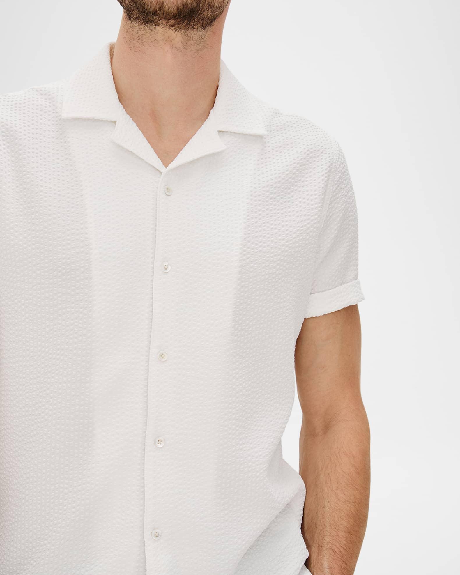 Men's Amalfi Seersucker Camp Shirt Product Image