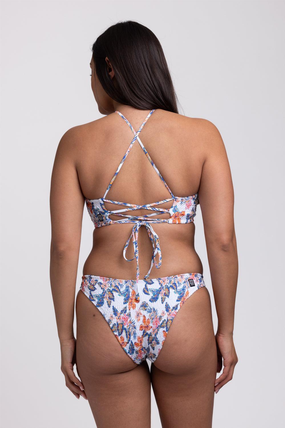 Final Sale Kelia Smocked Bikini Bottom Product Image