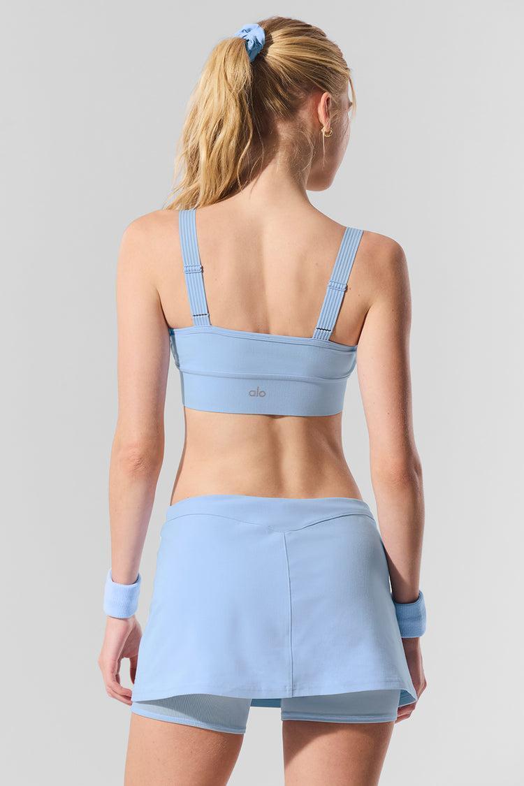 Alosoft Serve It Up Bra - Seashell Blue Product Image
