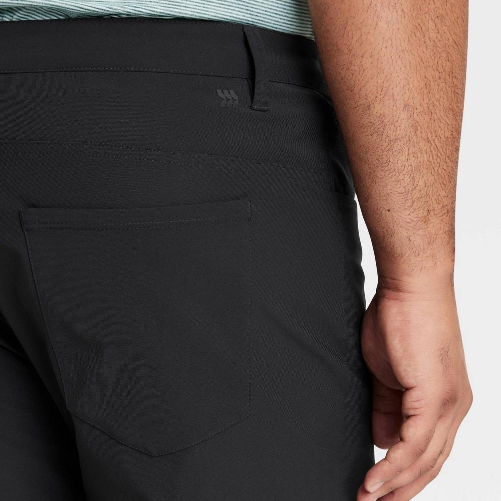 Mens Big Golf Slim Pants - All In Motion Black Onyx 30x34 Product Image