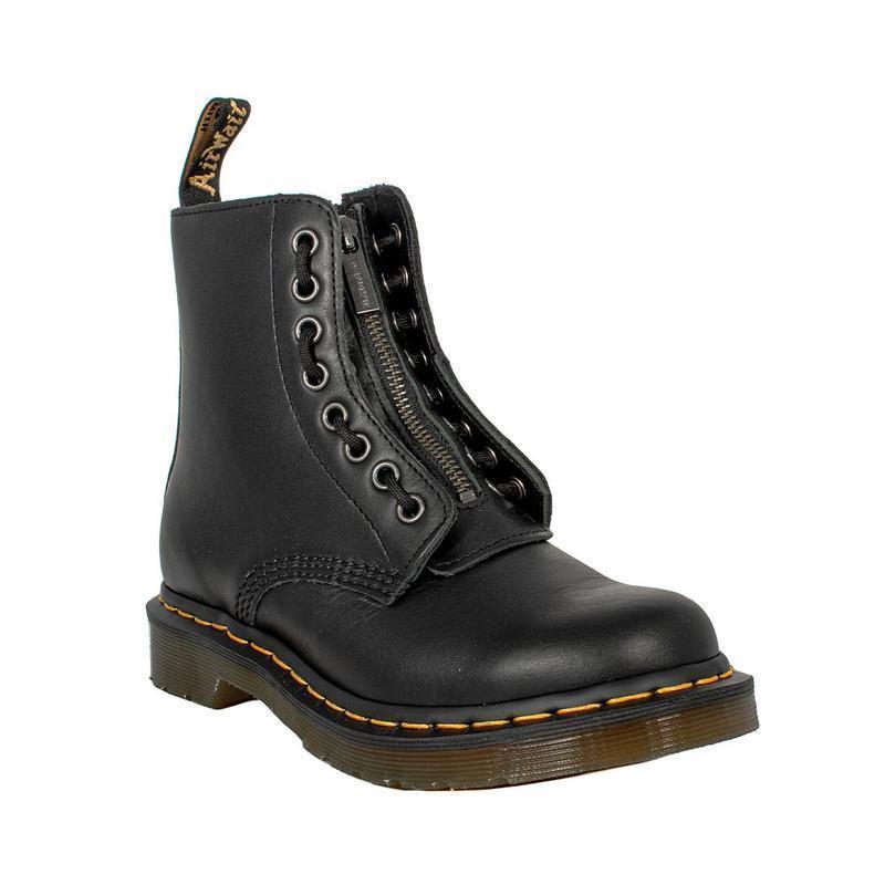 DR. MARTENS' Black Logo Boots Product Image