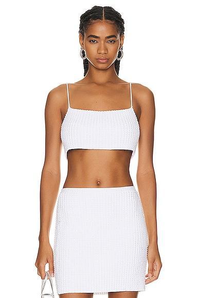 Alexander Wang Ribbed Bandeau Top Product Image