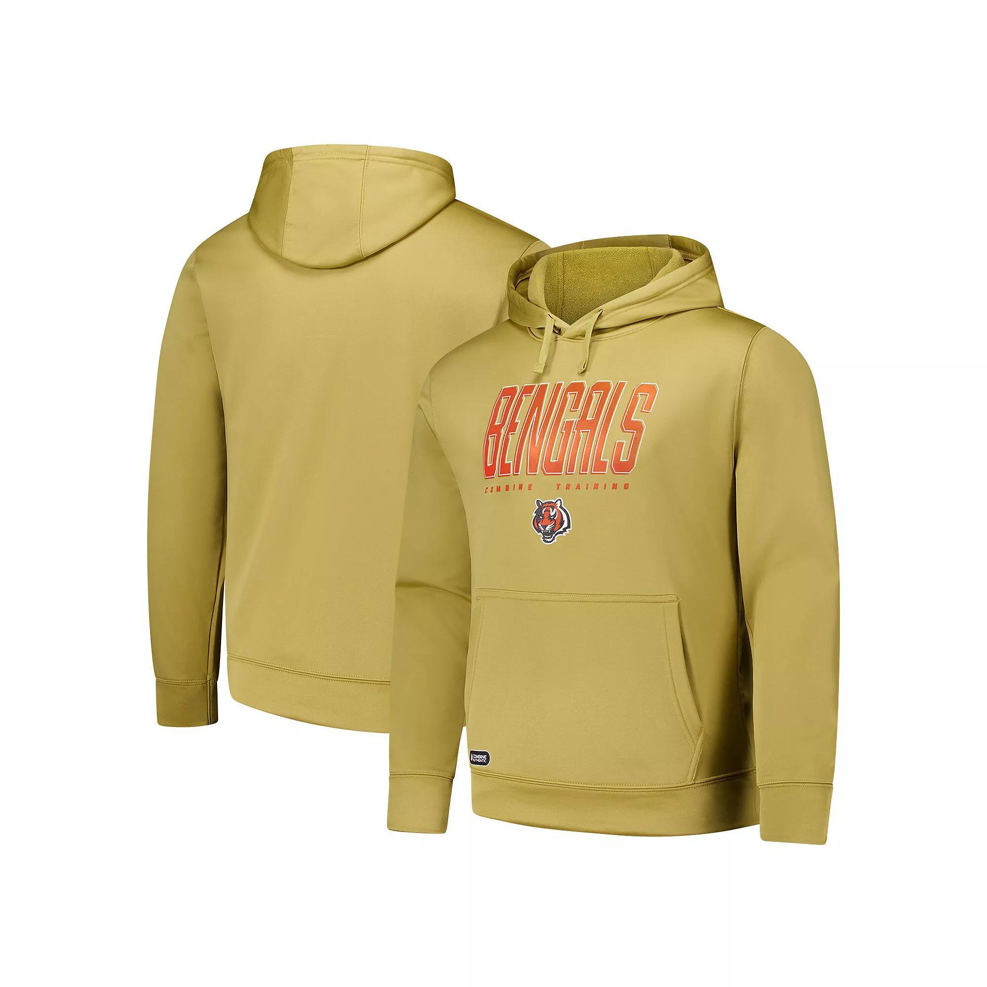 Men's Gold Cincinnati Bengals Top Ranked Pullover Hoodie, Size: Small Product Image