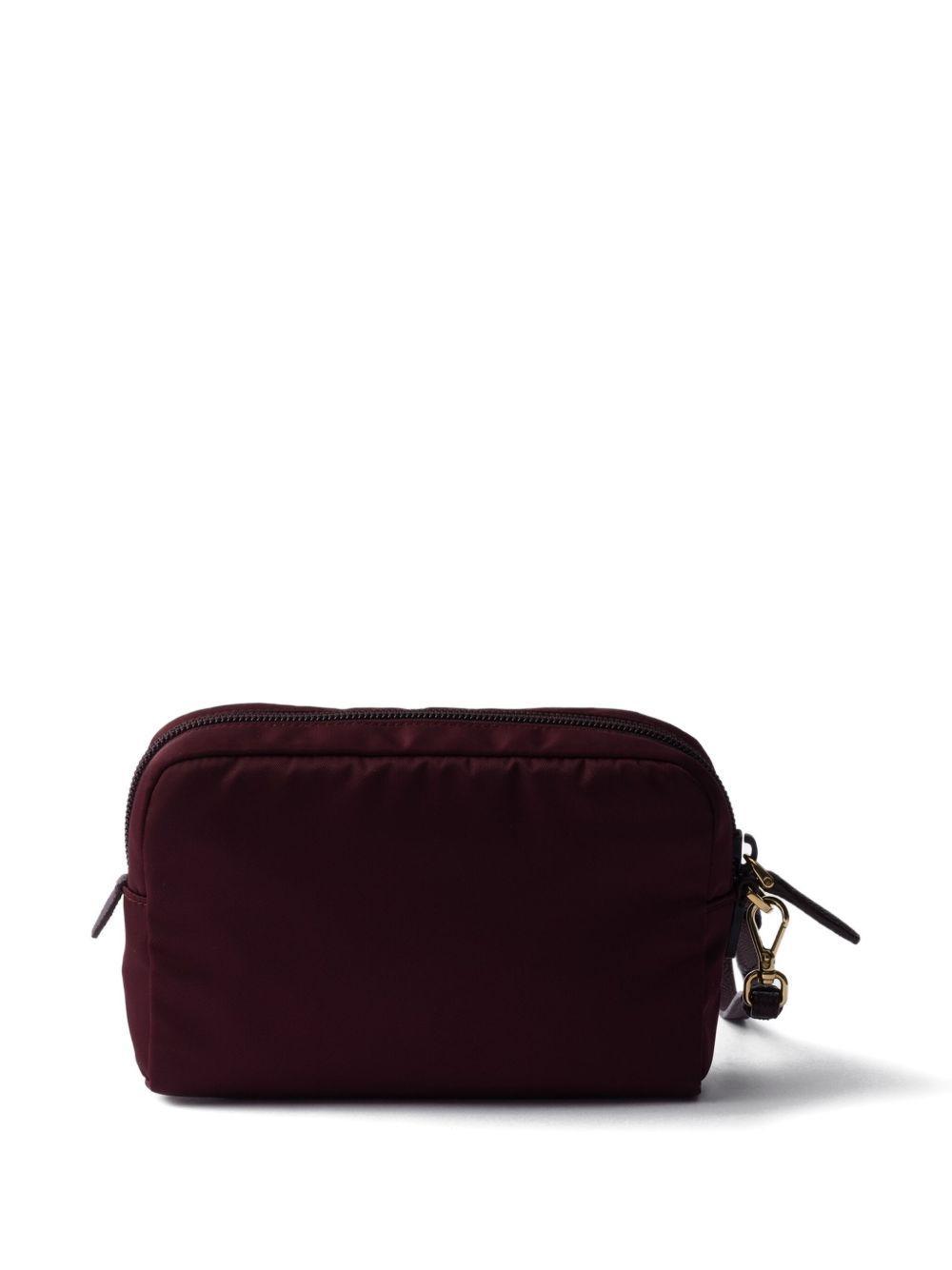 triangle-logo makeup bag Product Image