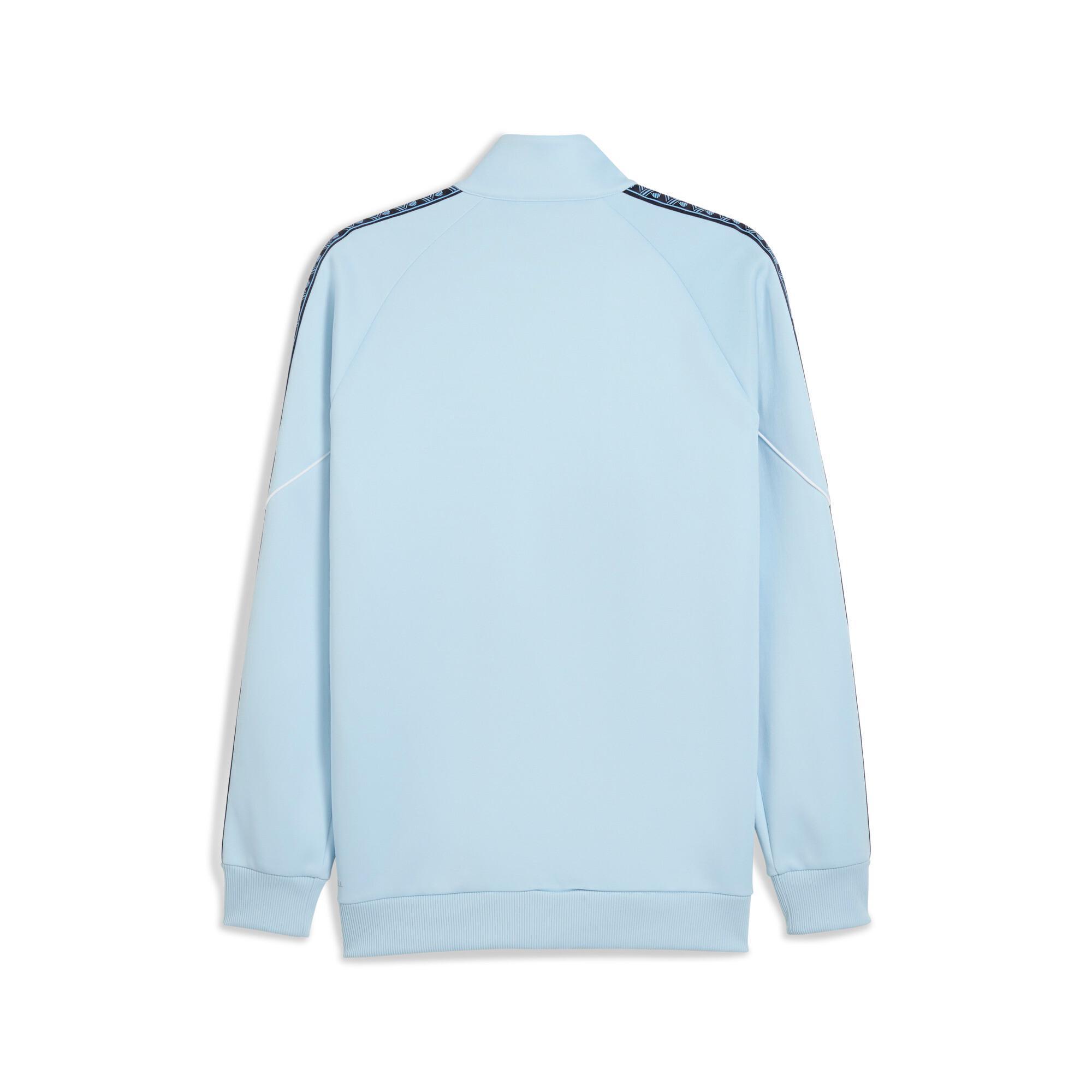 PUMA Manchester City KING Anthem Jacket Men in Dark Blue Product Image