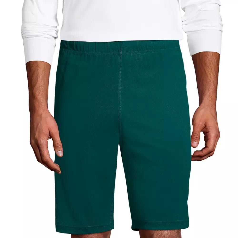 Men's Lands' End Mesh Gym Shorts, Size: Small, Green Product Image