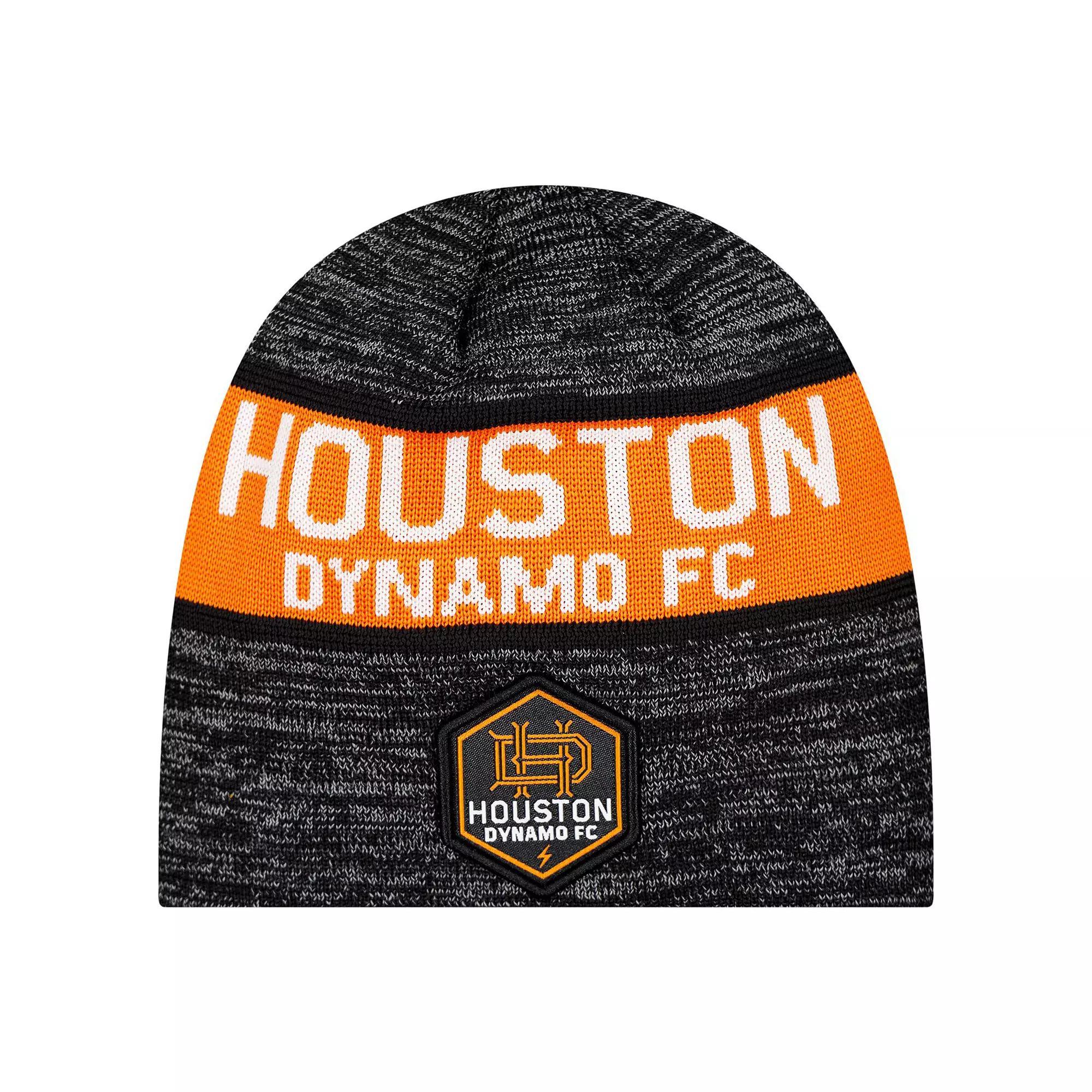 Mens New Era Black Houston Dynamo FC 2025 Kickoff Beanie Product Image