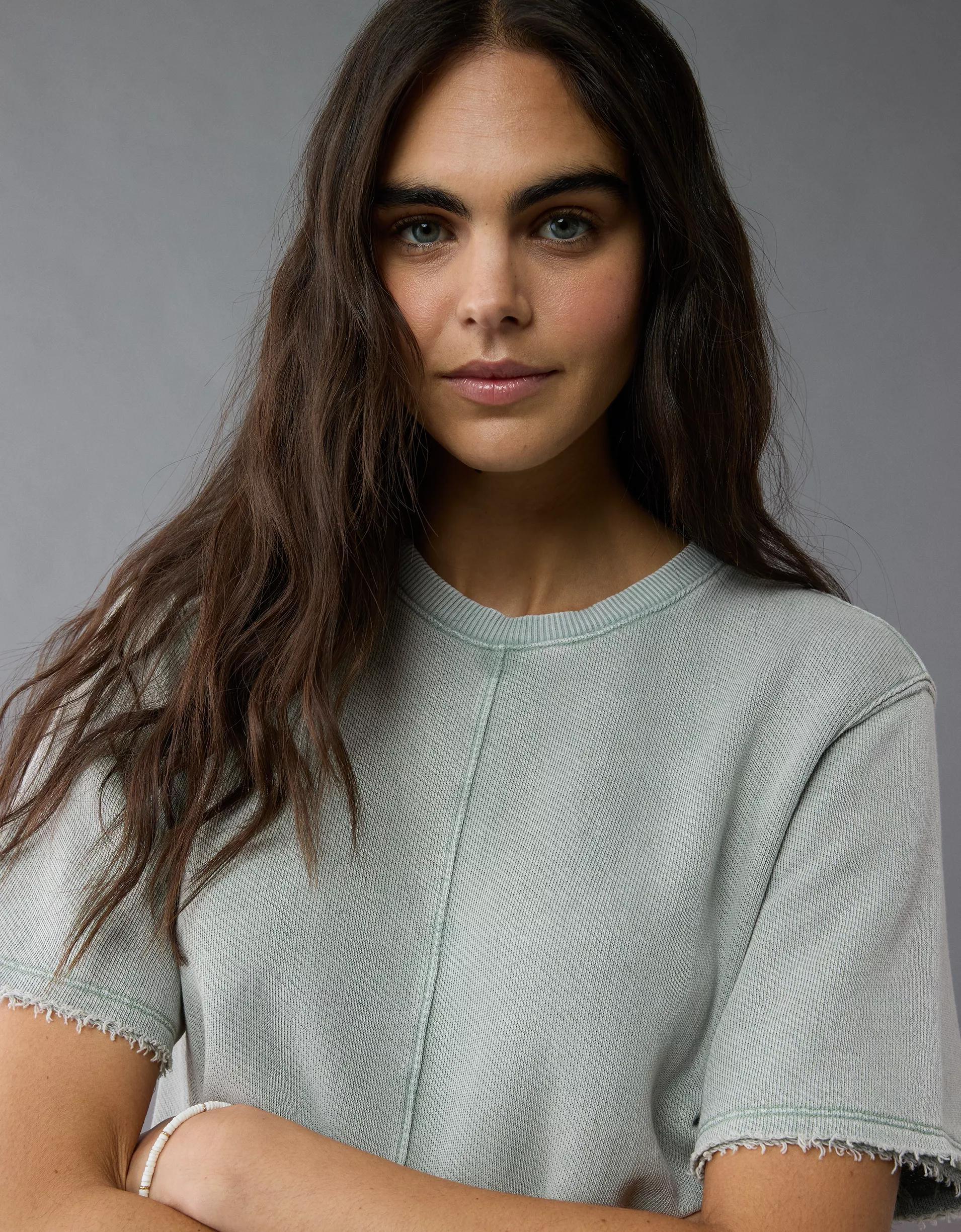 AE Saltwash Relaxed T-Shirt Romper Product Image