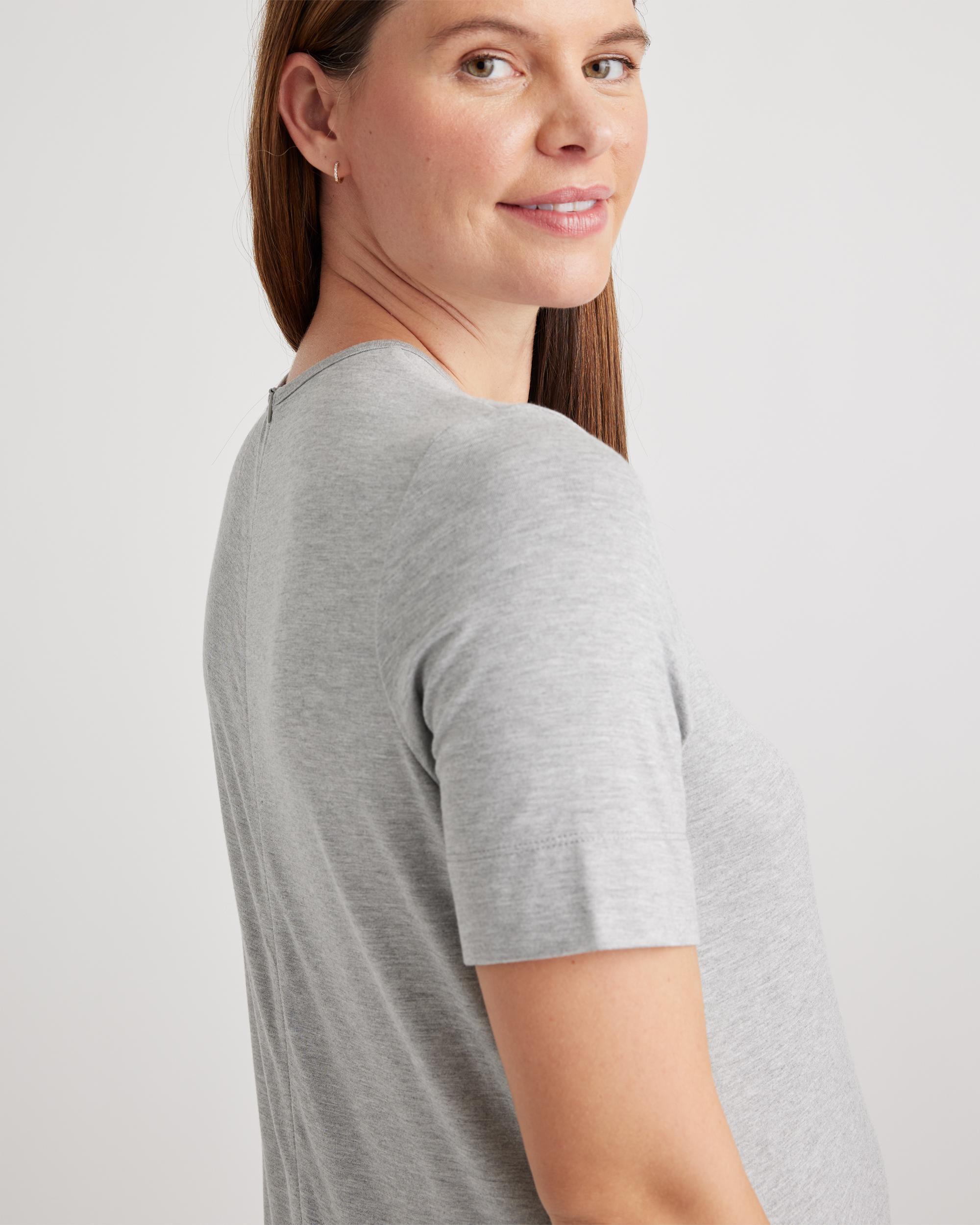 Quince | Women's Bamboo Jersey Maternity Everyday Jumpsuit Product Image