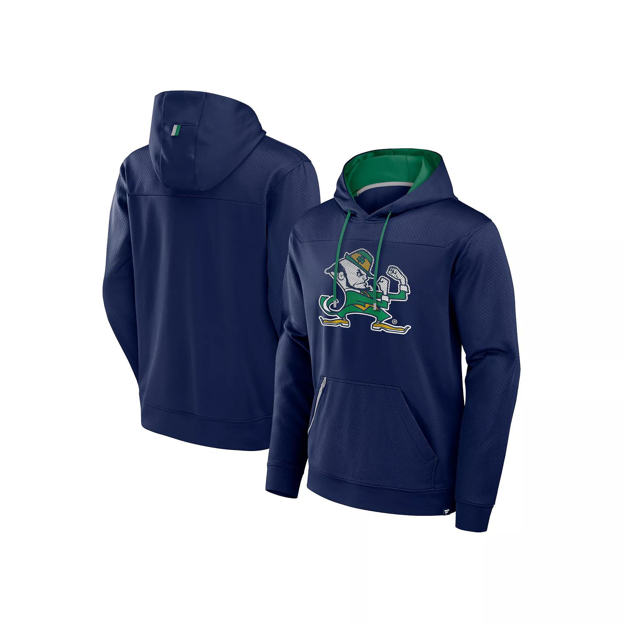 Men's Fanatics  Black Florida Gators Defender Dot Faded Primary Pullover Hoodie, Size: Medium Product Image