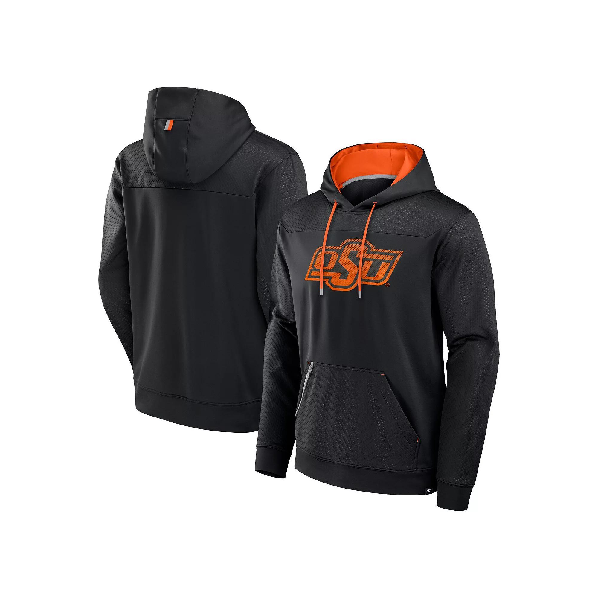 Men's Fanatics  Black Florida Gators Defender Dot Faded Primary Pullover Hoodie, Size: Medium Product Image