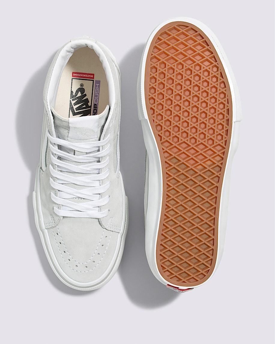Skate Sk8-Hi Shoe in Light Grey| Vans US Product Image