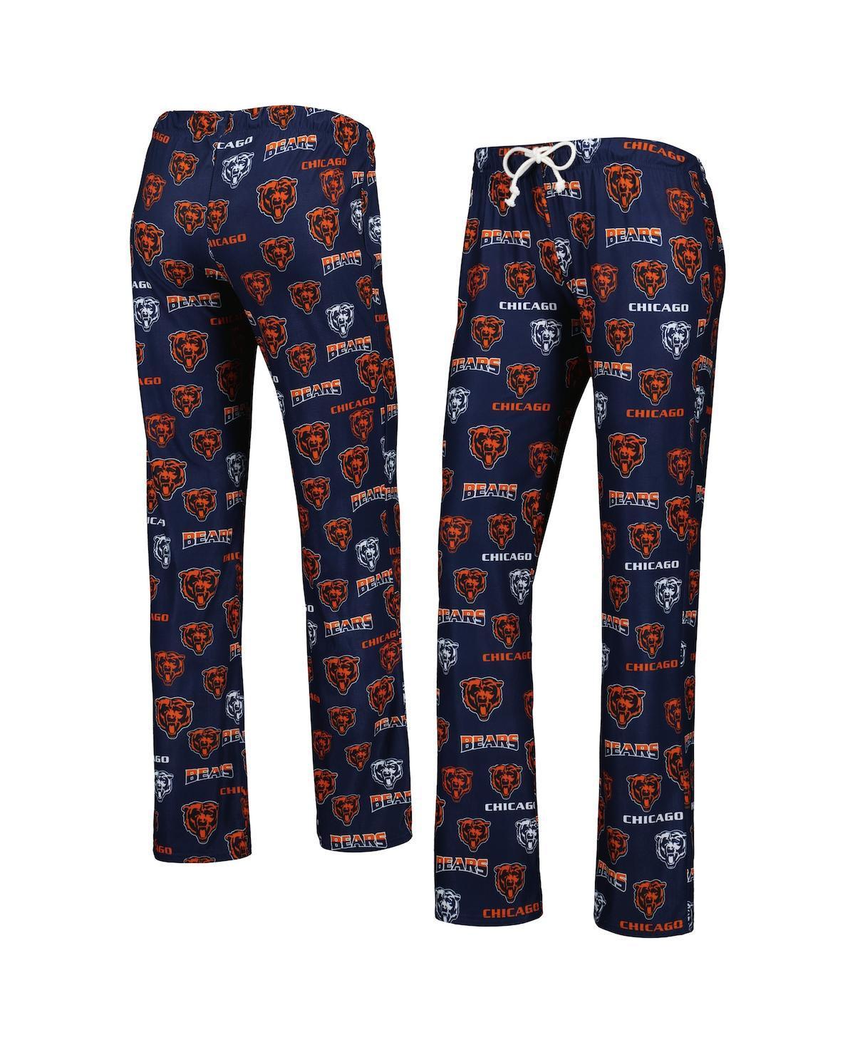 Women's Concepts Sport Navy Chicago Bears Breakthrough Knit Pants, Size: 2XL, Blue Product Image